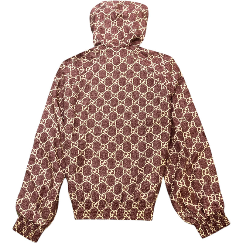 Women's GG Supreme Twill Hoodie Red Size UK 8 / EU 36