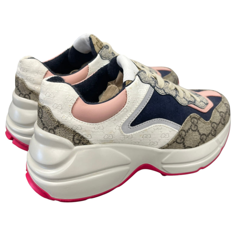 Women's Rhyton Low Trainers White Size UK 2 / EU 35
