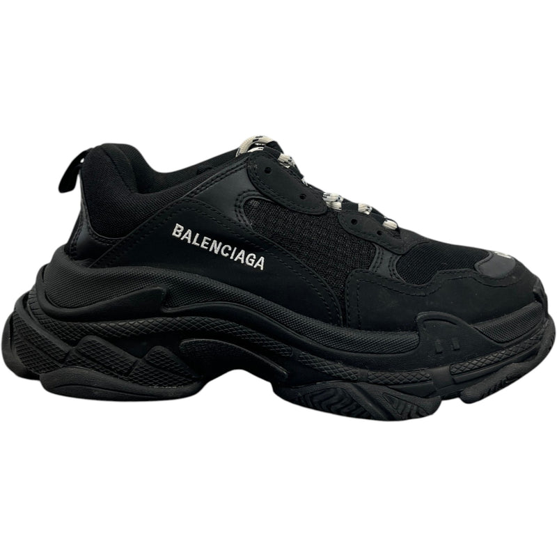 Men's Triple S Low Trainers Black Size EU 40 / UK 6