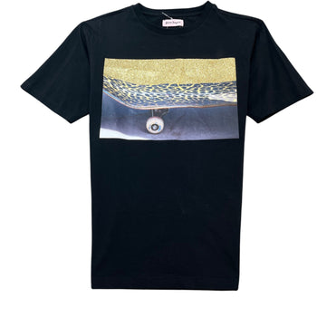 Men's Glitter Skate T-Shirt Black Size S