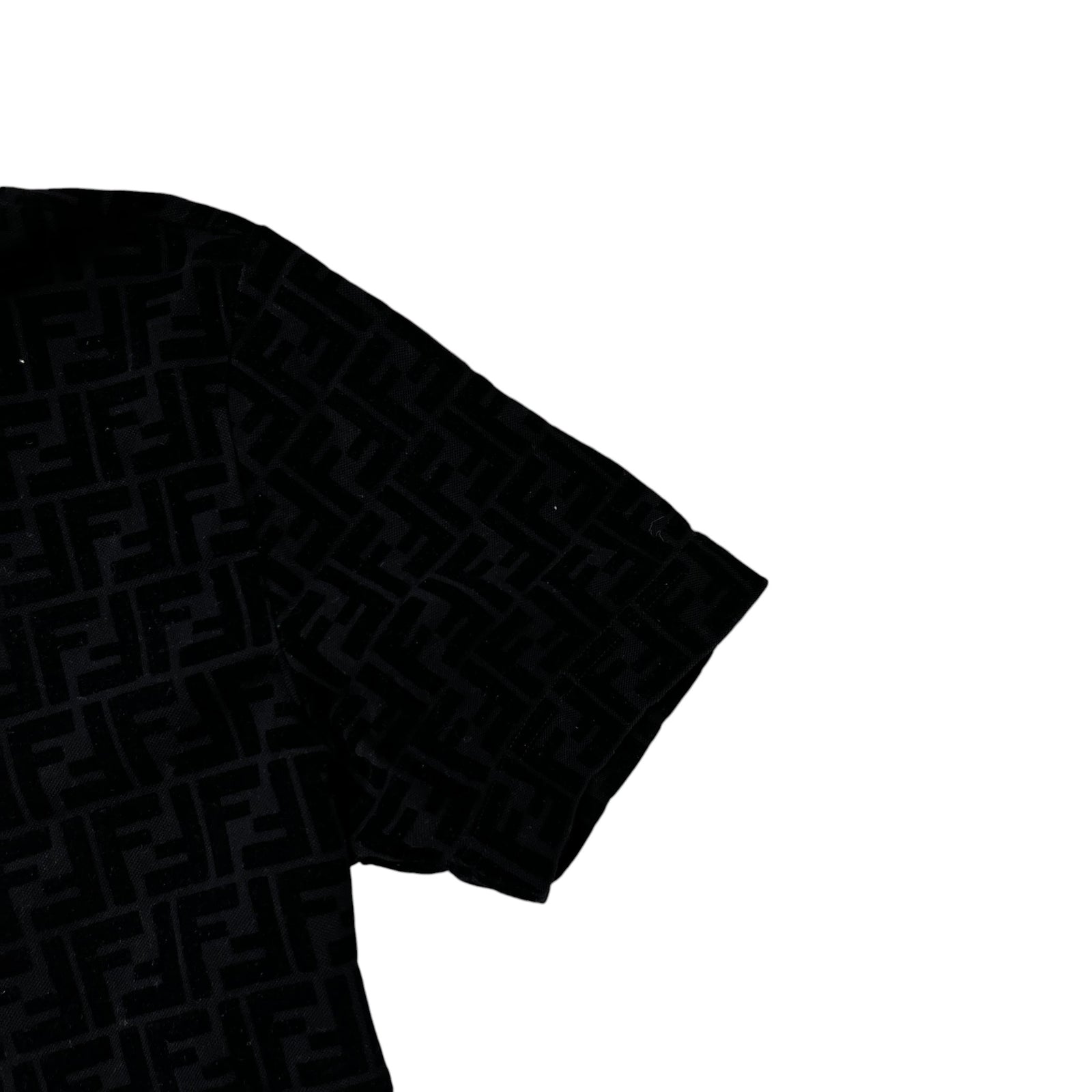 Men's Ff Monogram T-Shirt Black Size S - Photo 5