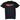 Men's Spray Logo Print T-Shirt Black Size M