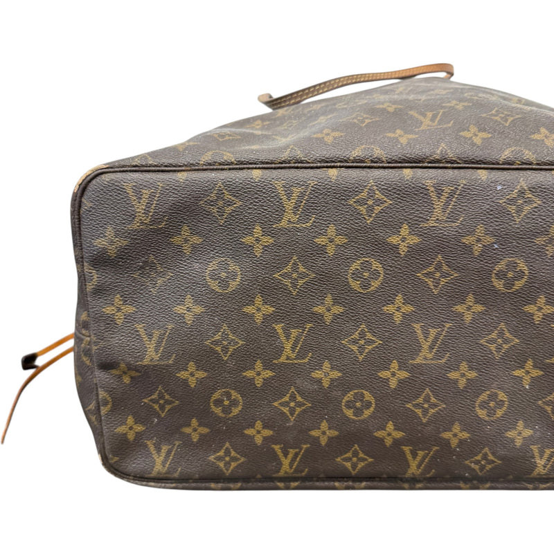Women's Monogram Neverfull GM Tote Handbag Brown