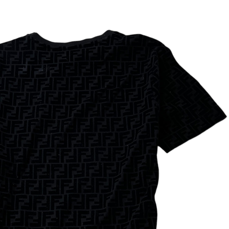 Men's Ff Monogram T-Shirt Black Size S
