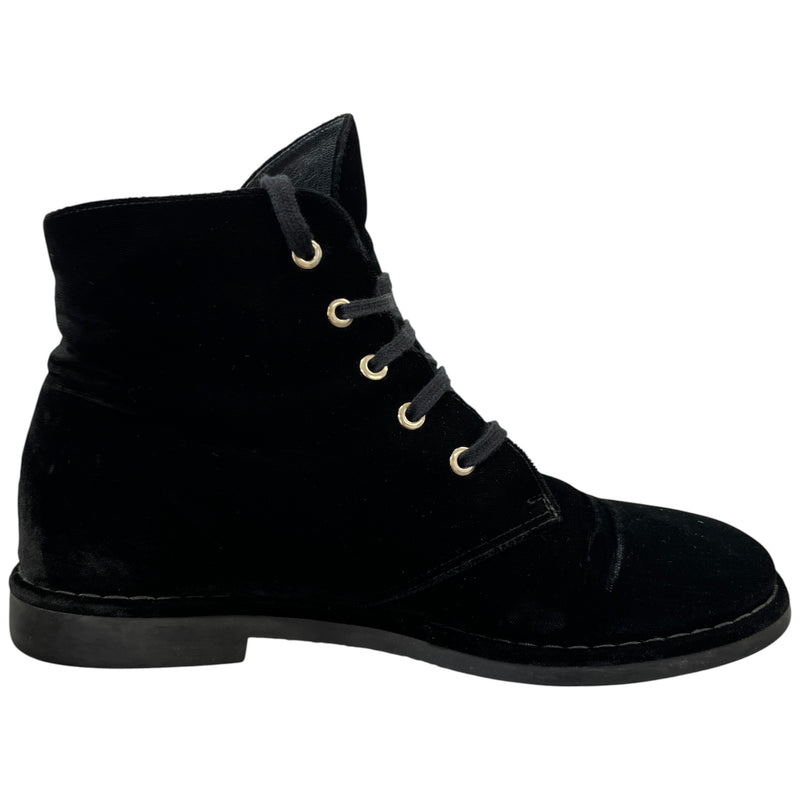 Women's Cc Logo Boots Black Size EU 39 / UK 6