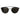 Men's Pressure Metal Pilot Sunglasses Black