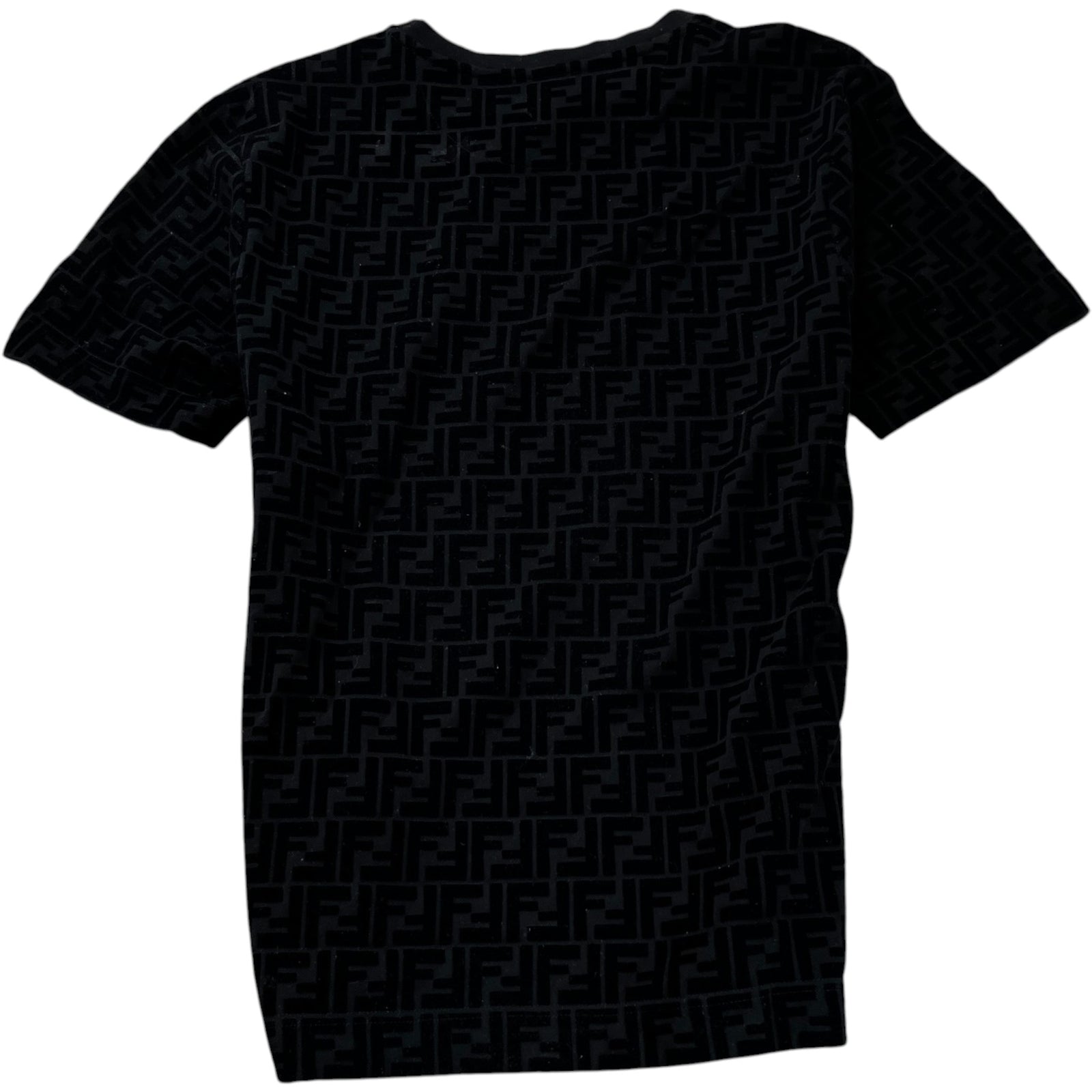 Men's Ff Monogram T-Shirt Black Size S - Photo 2