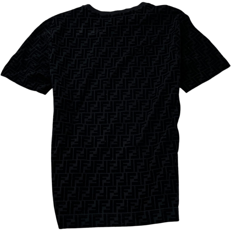 Men's Ff Monogram T-Shirt Black Size S