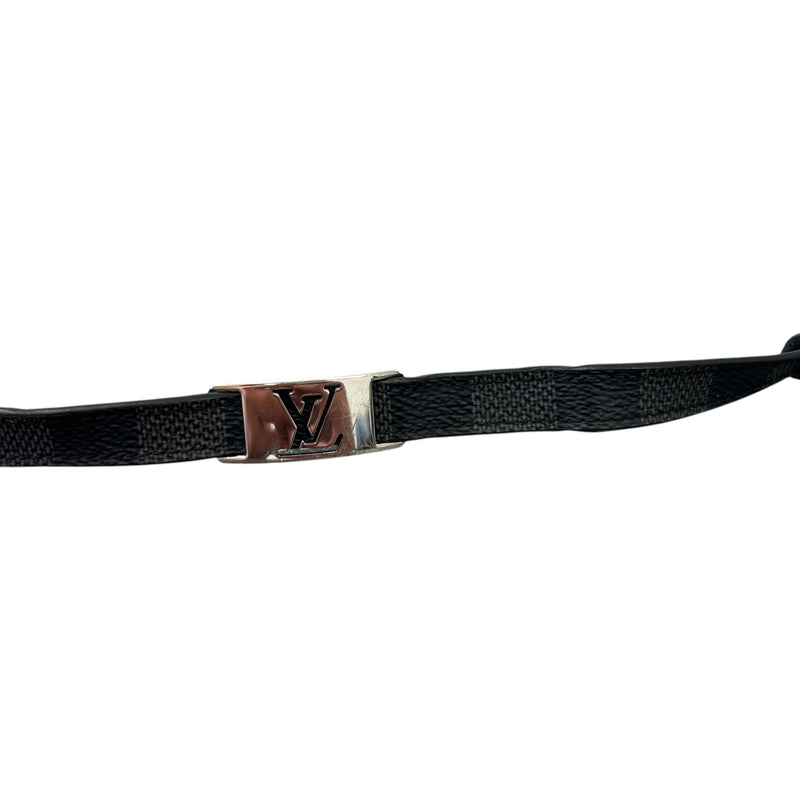 Men's Damier Graphite Sign It Bracelet Black