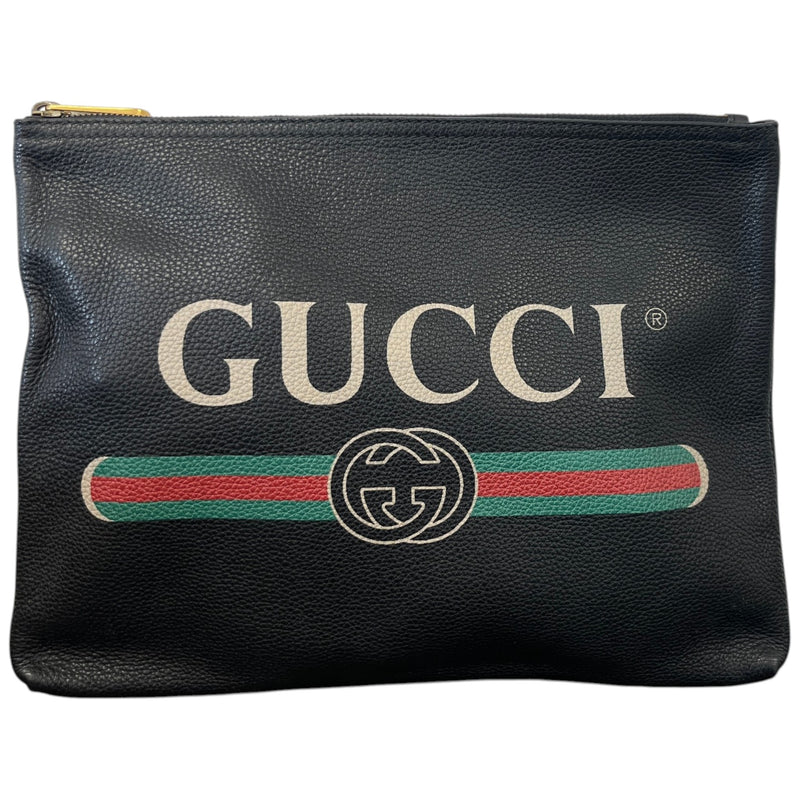 Women's Logo Clutch Black