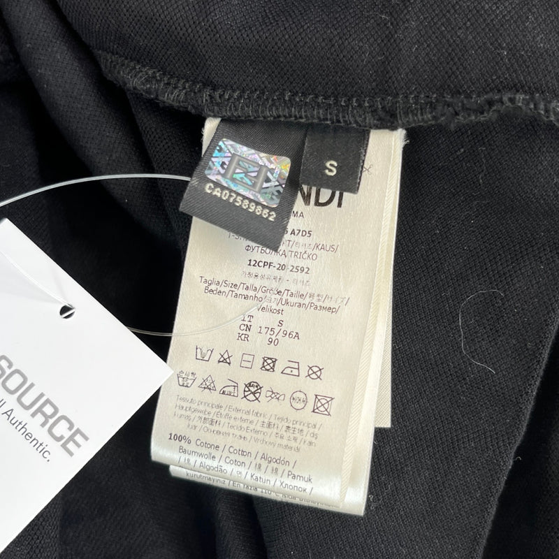 Men's Ff Monogram T-Shirt Black Size S