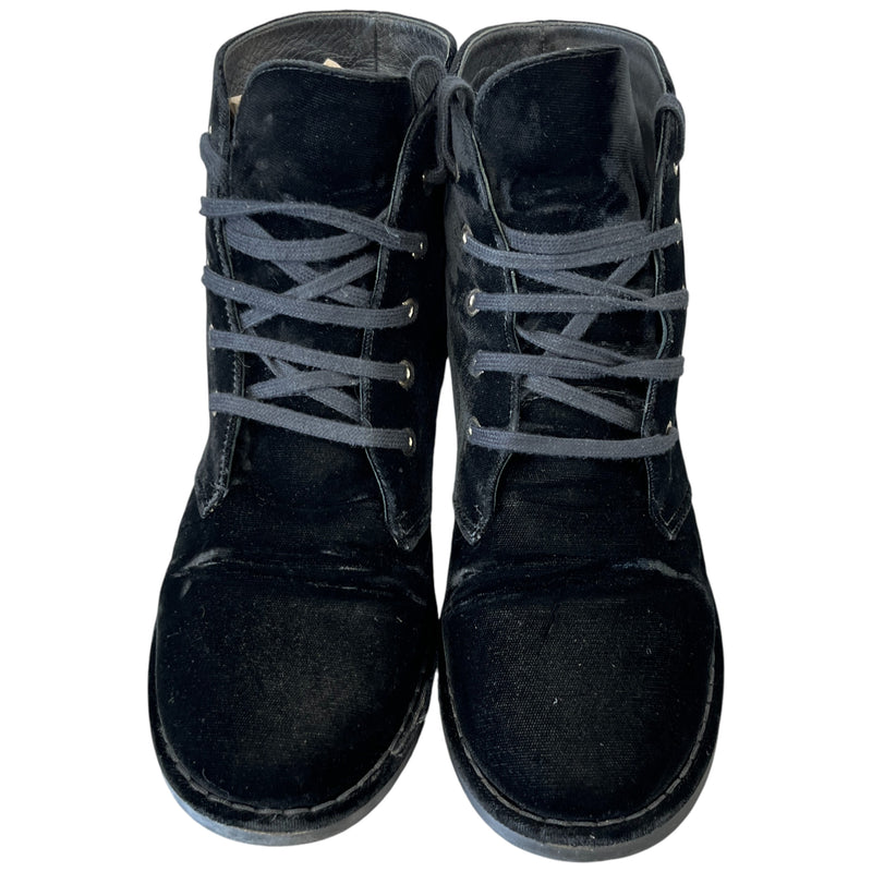Women's Cc Logo Boots Black Size EU 39 / UK 6