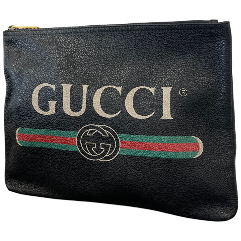 Women's Logo Clutch Black