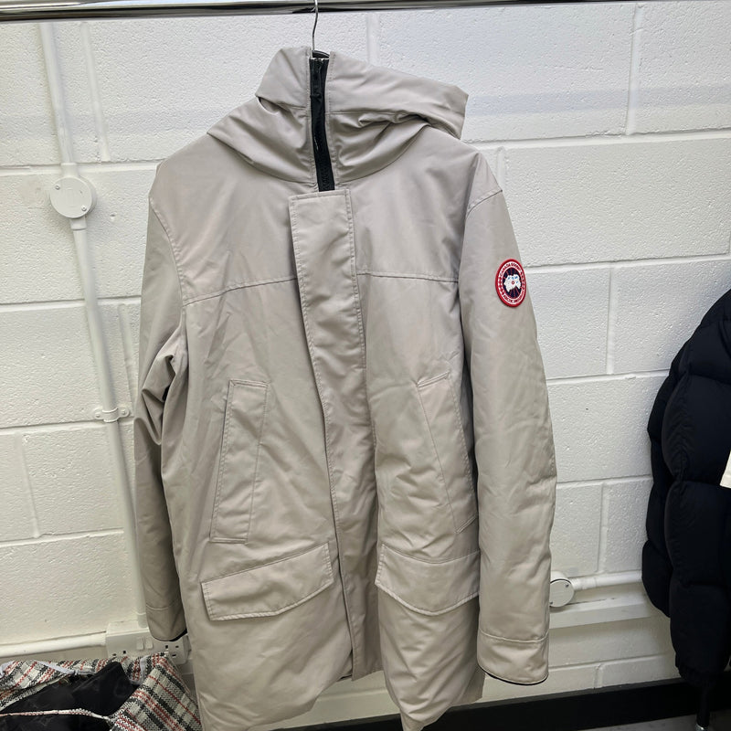 Men's Langford Down Jacket Beige Size XL