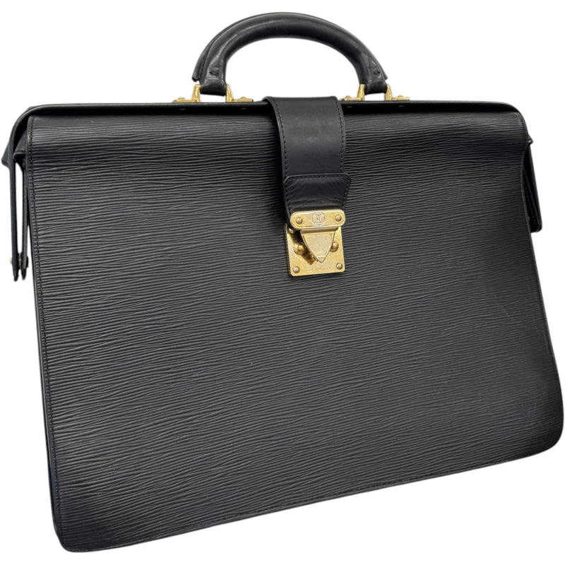 Men's Epi Briefcase Black