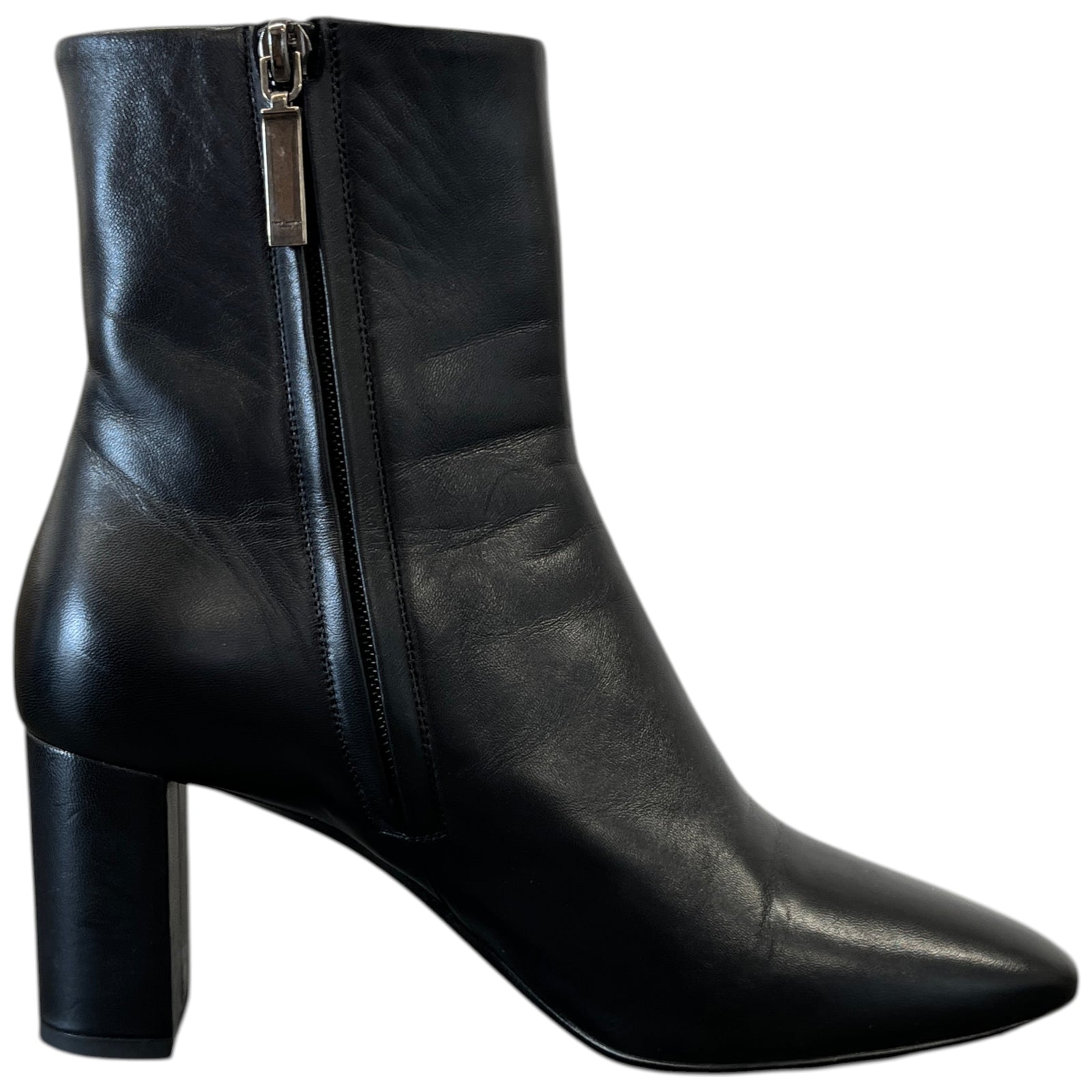 Women's Lou Heeled Ankle Boots Black Size EU 38 / UK 5 - Photo 4