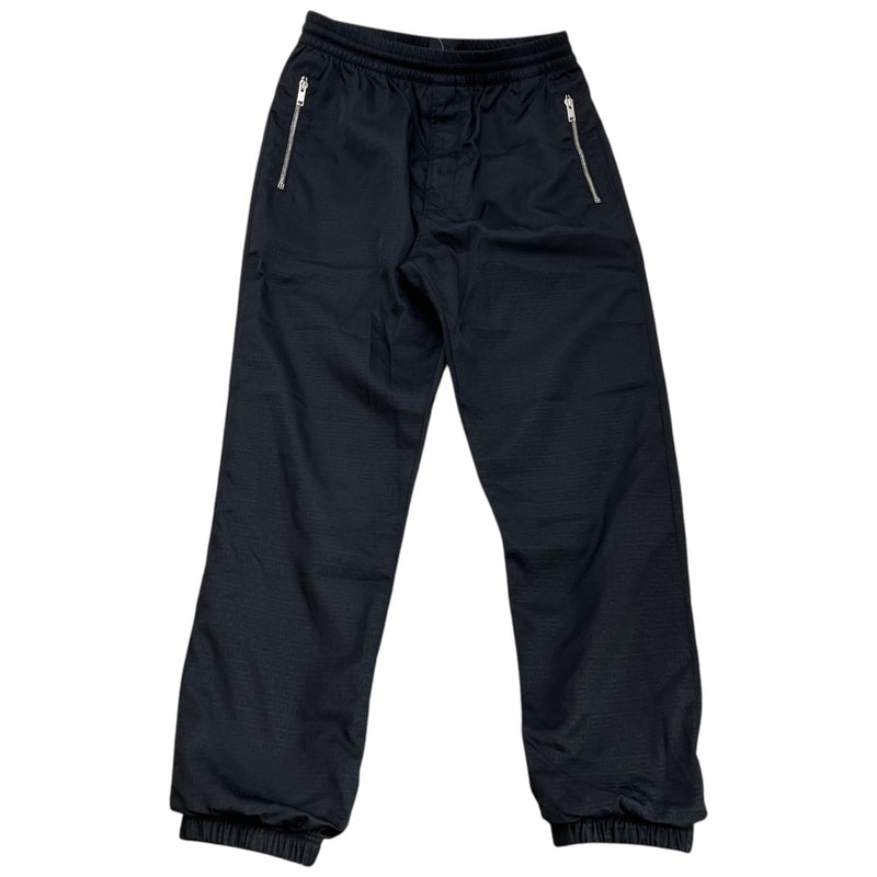 Men's Monogram Jacquard Trousers Black Size S / W30