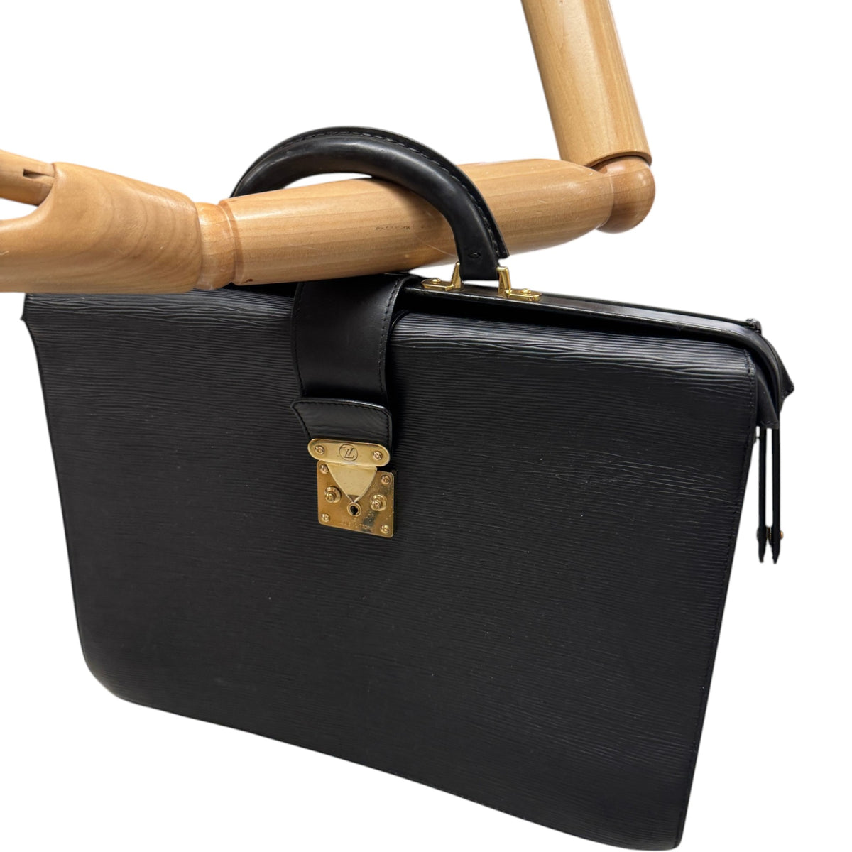 Men's Epi Briefcase Black - Photo 2