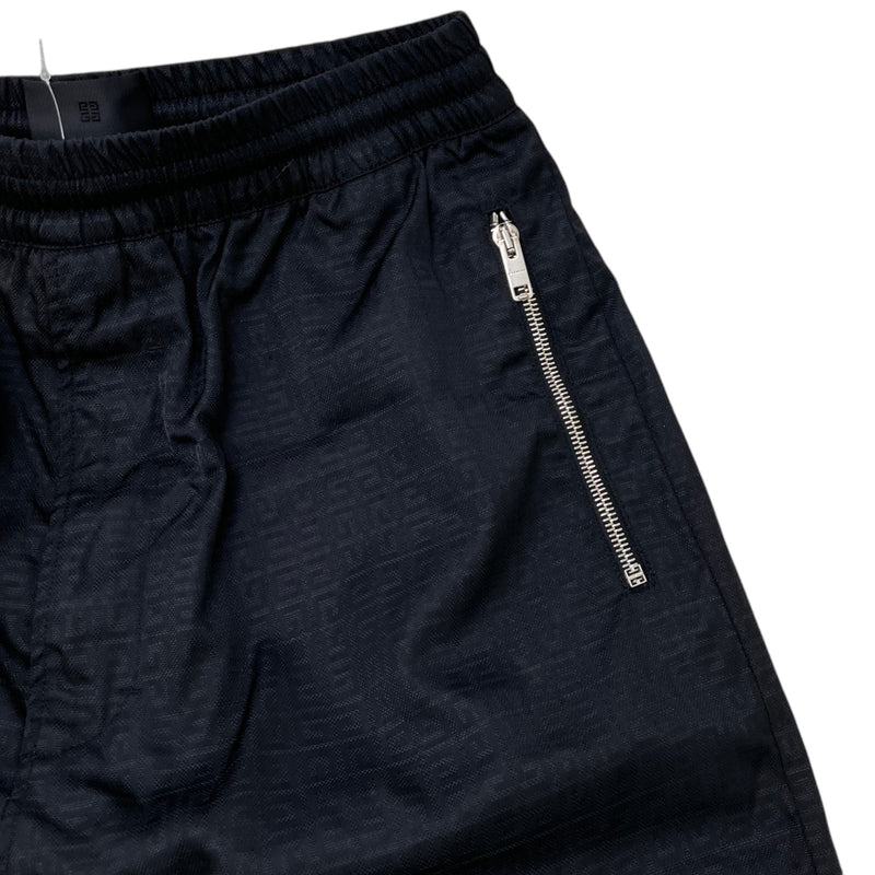 Men's Monogram Jacquard Trousers Black Size S / W30