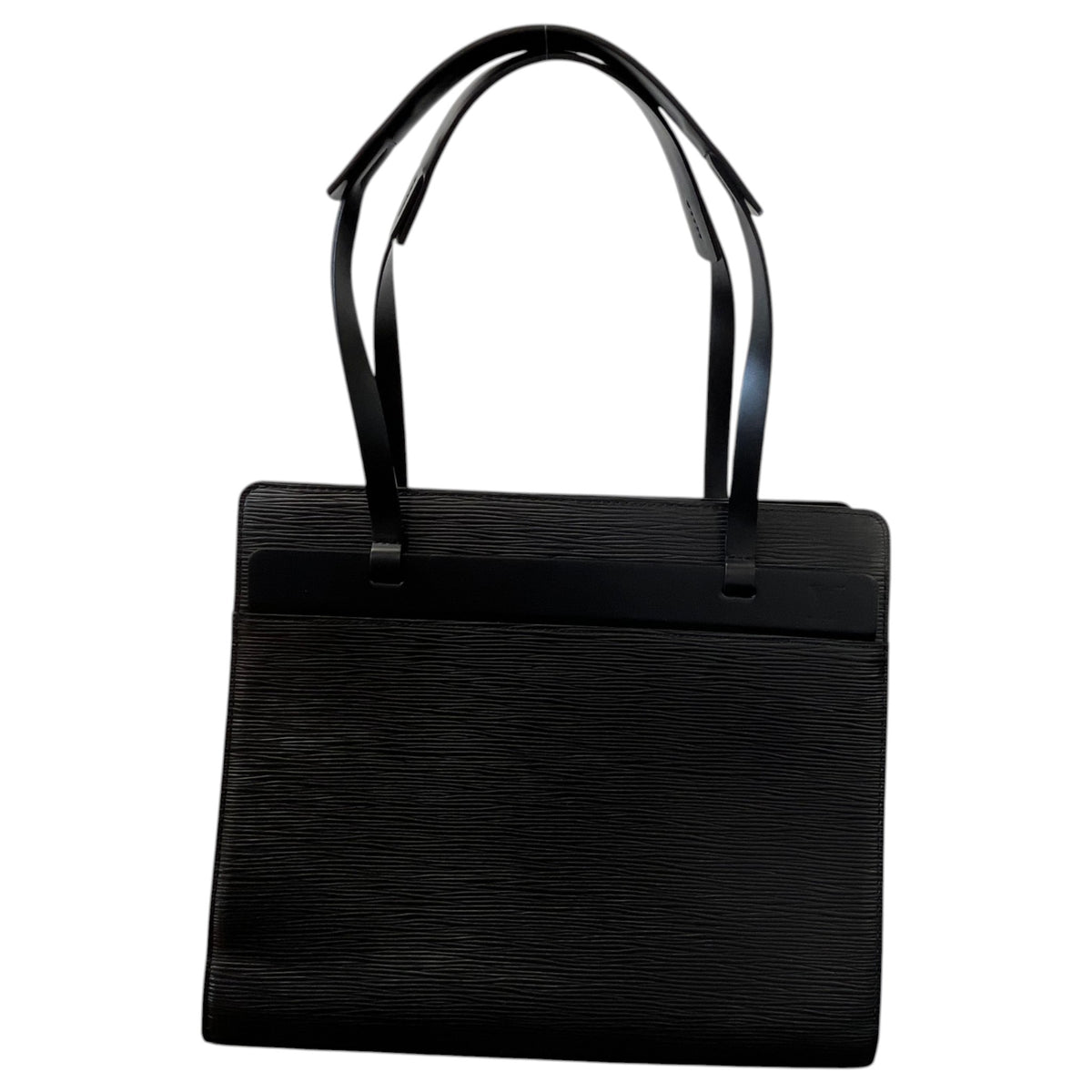 Women's Epi Leather Croisette Handbag Black - Photo 1