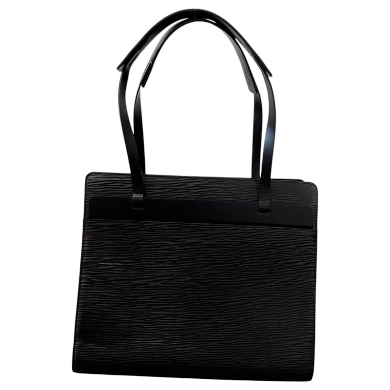 Women's Epi Leather Croisette Handbag Black