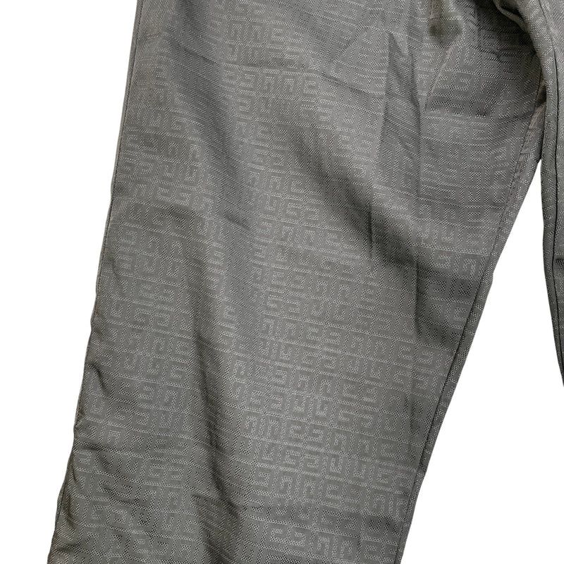 Men's Monogram Jacquard Trousers Black Size S / W30