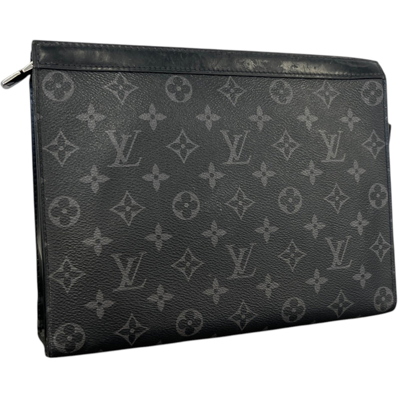 Men's Monogram Eclipse Pochette Voyage Mm Bag Grey
