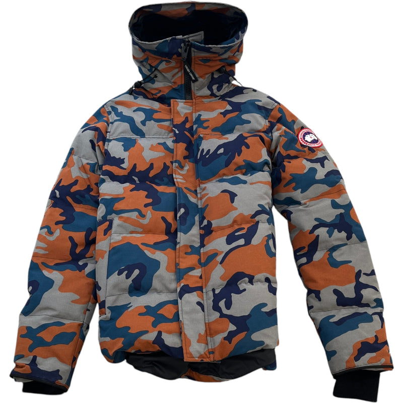 Men's MacMillan Camo Down Jacket Grey Size M