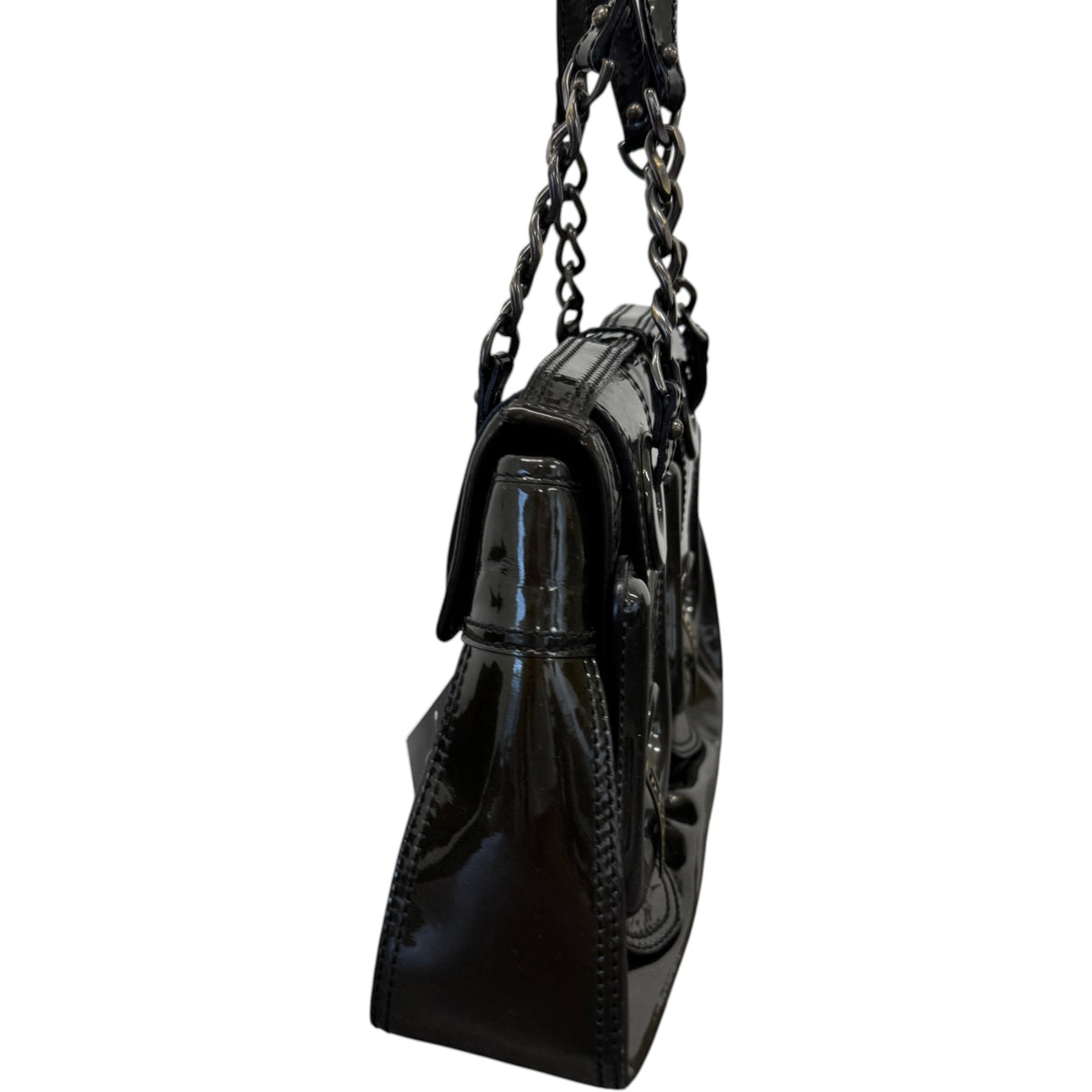 Women's B Bag Handbag Green - Photo 5