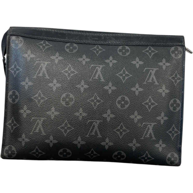 Men's Monogram Eclipse Pochette Voyage Mm Bag Grey