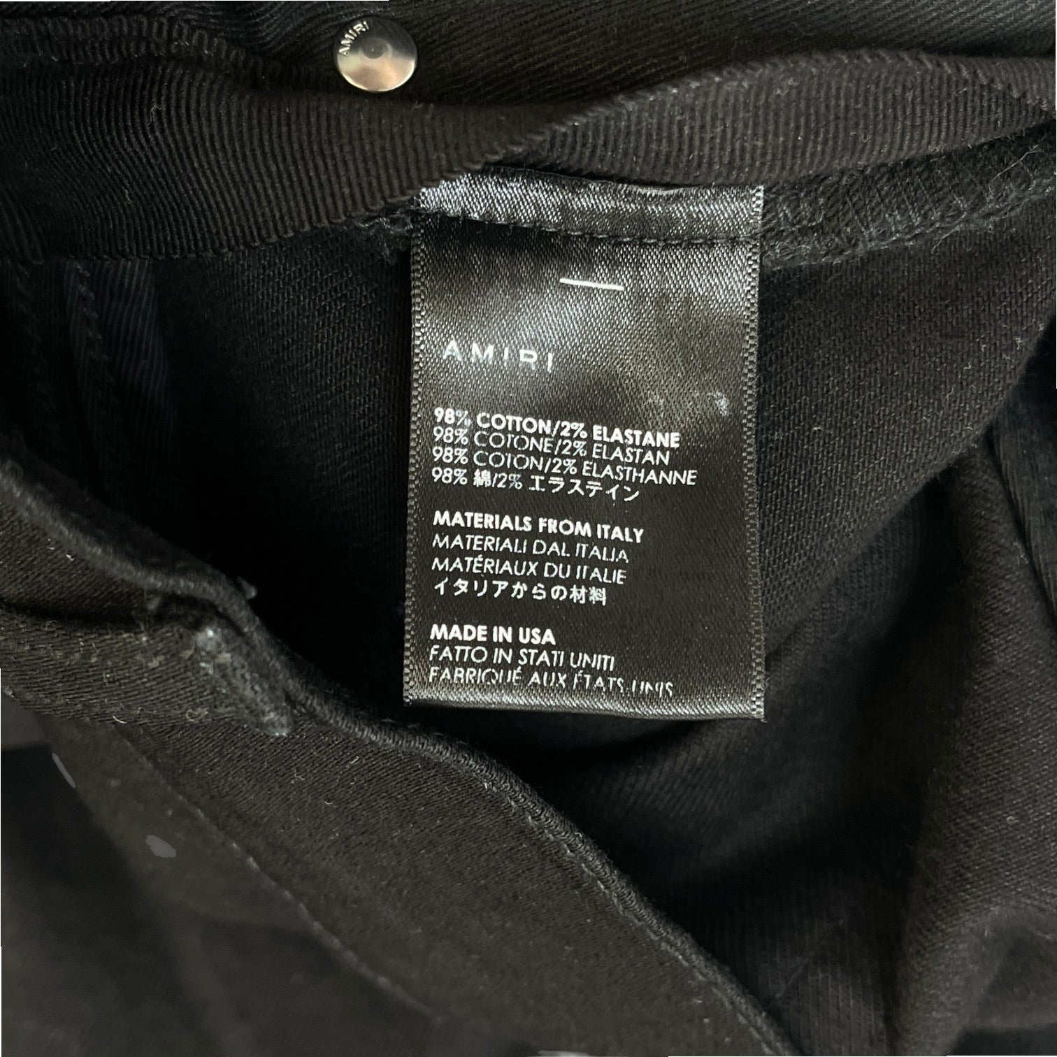 Men's Distressed Jeans Black Size Waist 32" - Photo 10