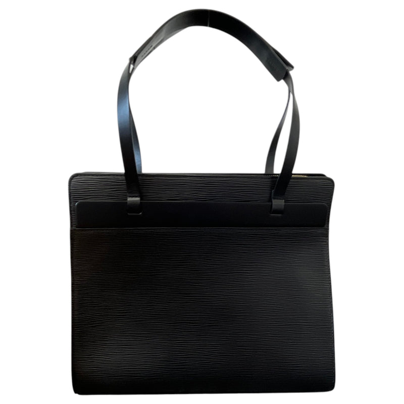 Women's Epi Leather Croisette Handbag Black