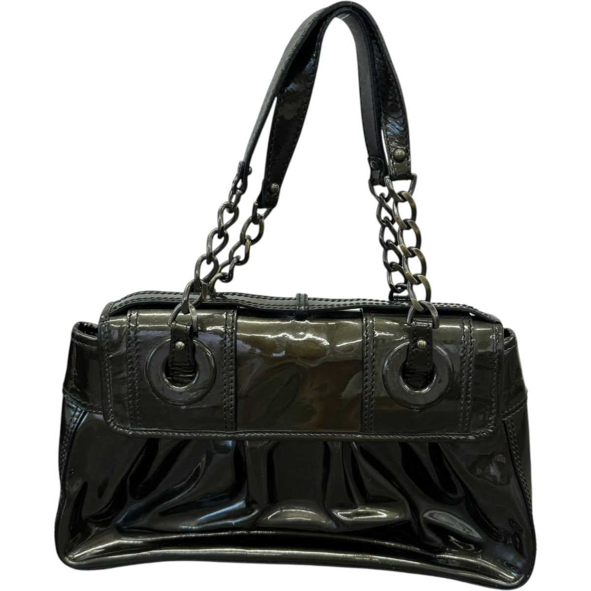 Women's B Bag Handbag Green - Photo 3