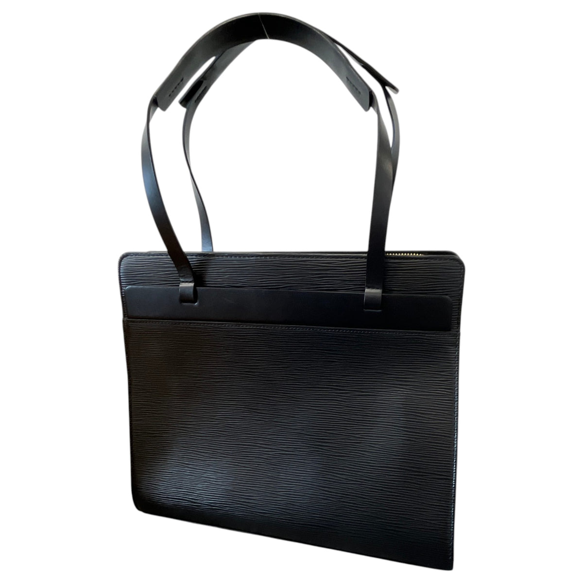 Women's Epi Leather Croisette Handbag Black - Photo 8