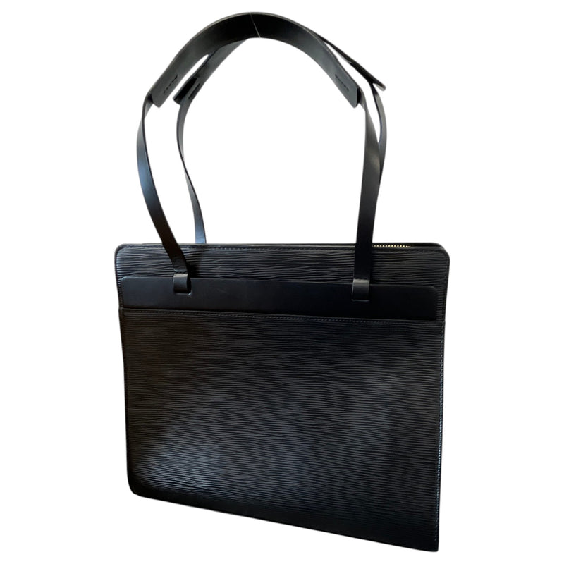 Women's Epi Leather Croisette Handbag Black