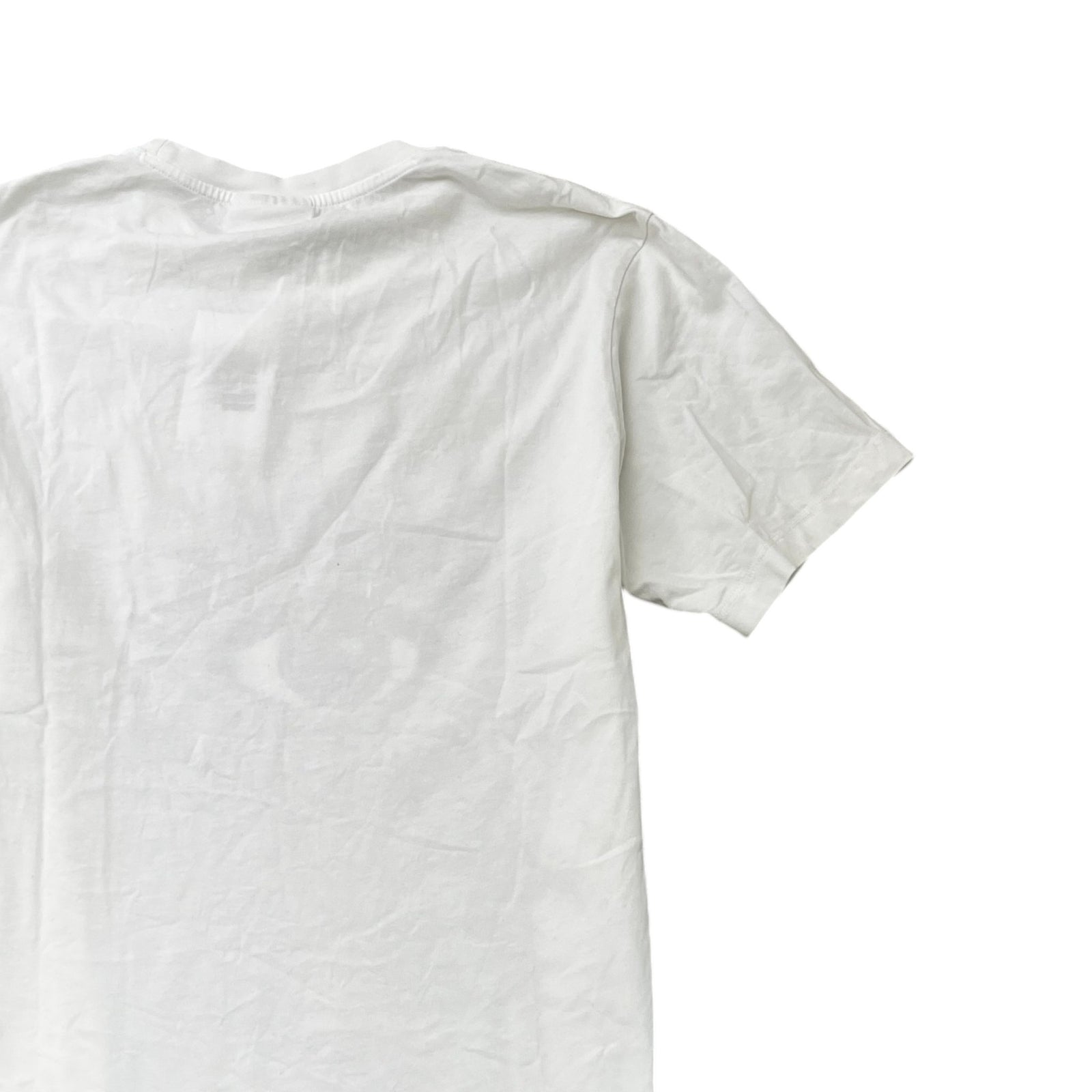 Men's Logo Print T-Shirt White Size M - Photo 4