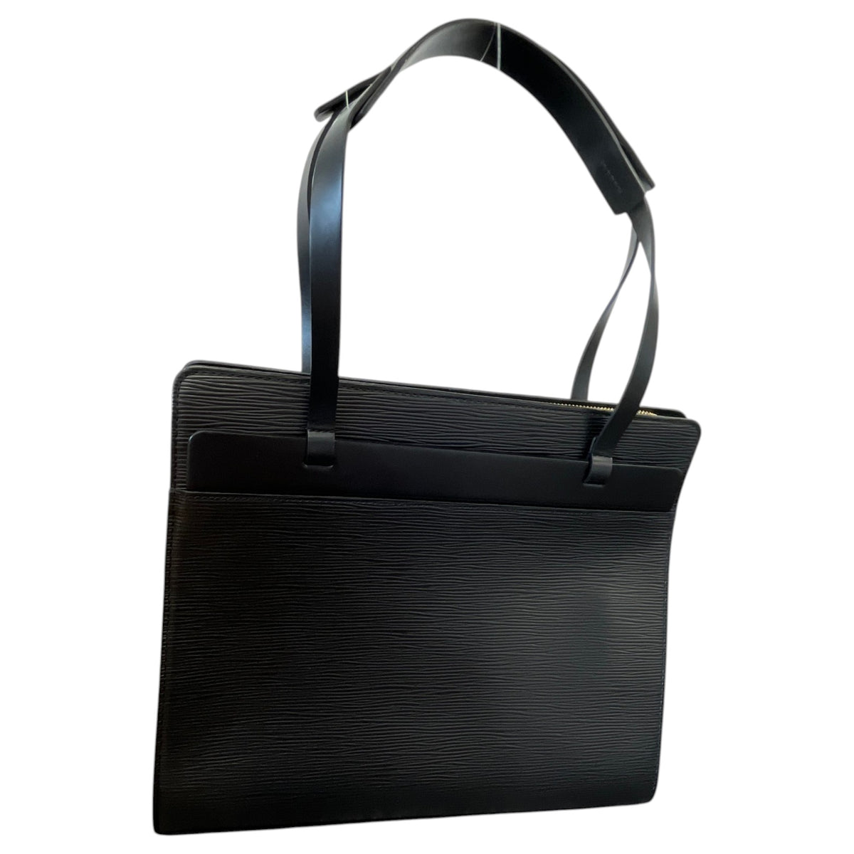 Women's Epi Leather Croisette Handbag Black - Photo 10