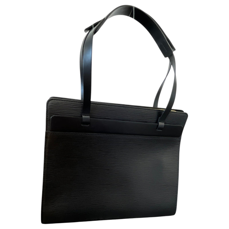 Women's Epi Leather Croisette Handbag Black