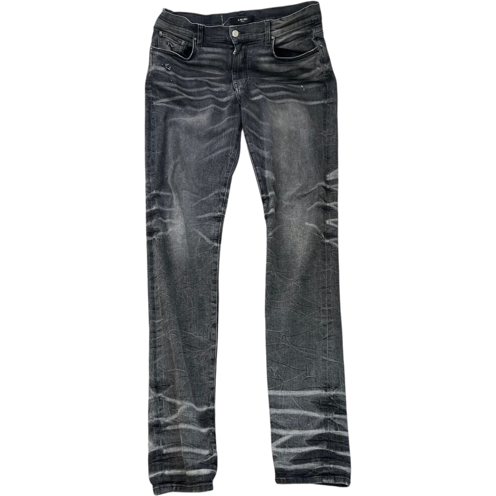 Men's Mx1 Distressed Jeans Grey Size Waist 32" - Photo 1
