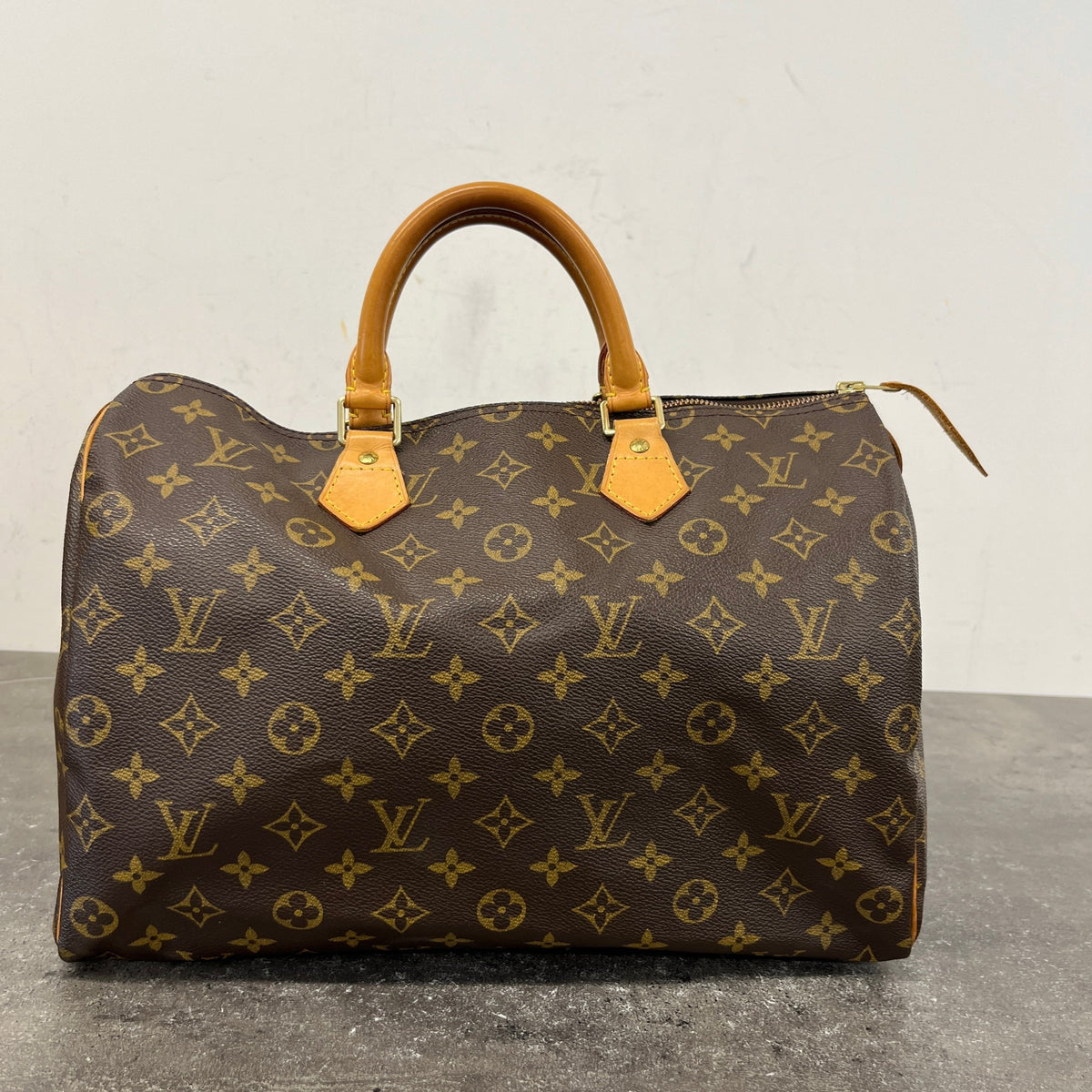 Women's Monogram Speedy 35 Handbag Brown - Photo 14