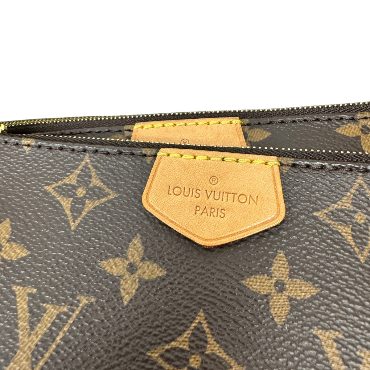 Women's Monogram Multi Pochette Accessories Crossbody Bag Brown - Photo 6
