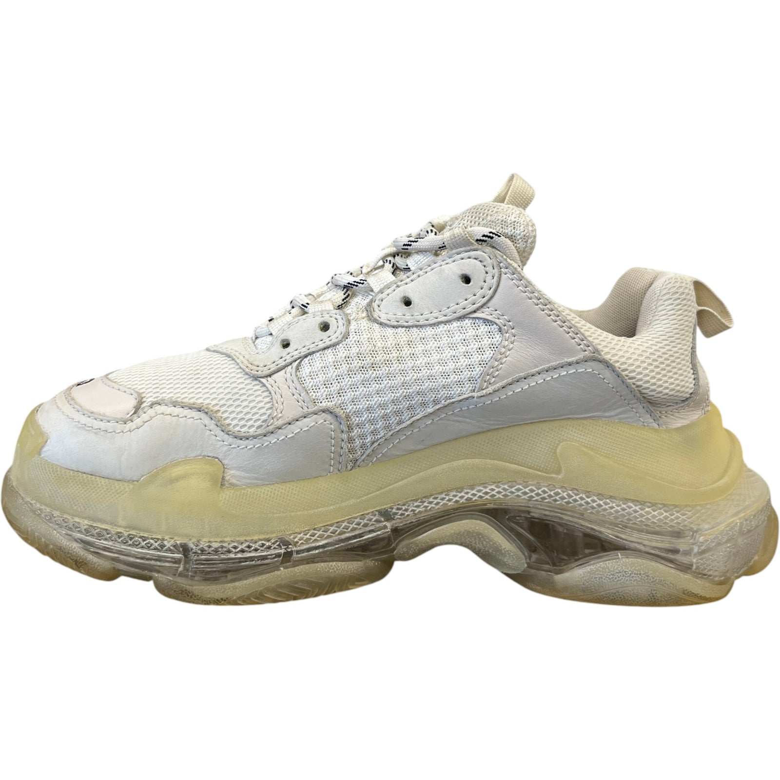 Men's Triple S Low Trainers Beige Size EU 41 / UK 7 - Photo 2