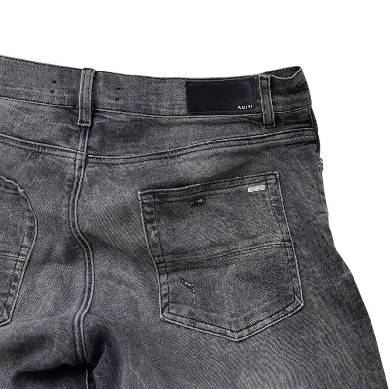 Men's Mx1 Distressed Jeans Grey Size Waist 32"