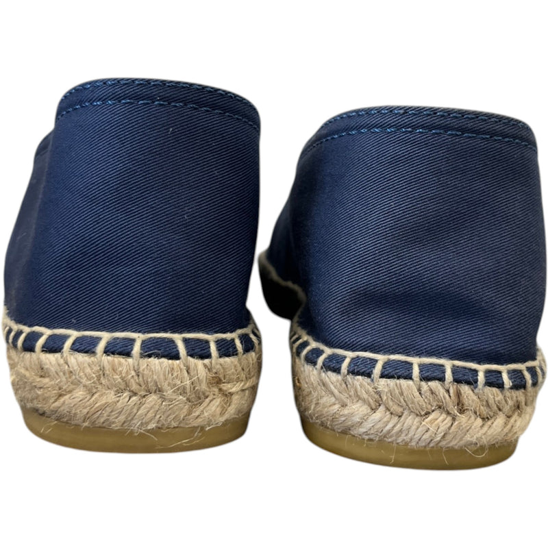 Men's Logo Print Espadrilles Navy Size EU 40 / UK 6