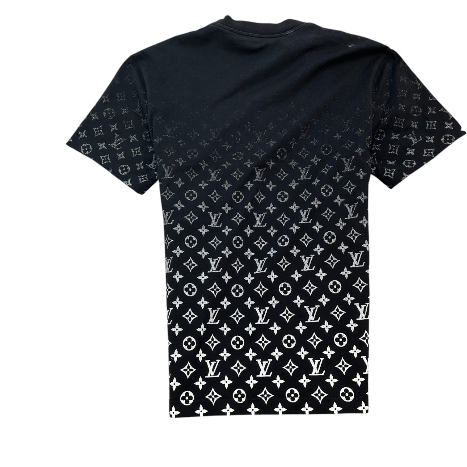 Men's Monogram Gradient T-Shirt Black Size XS - Photo 2