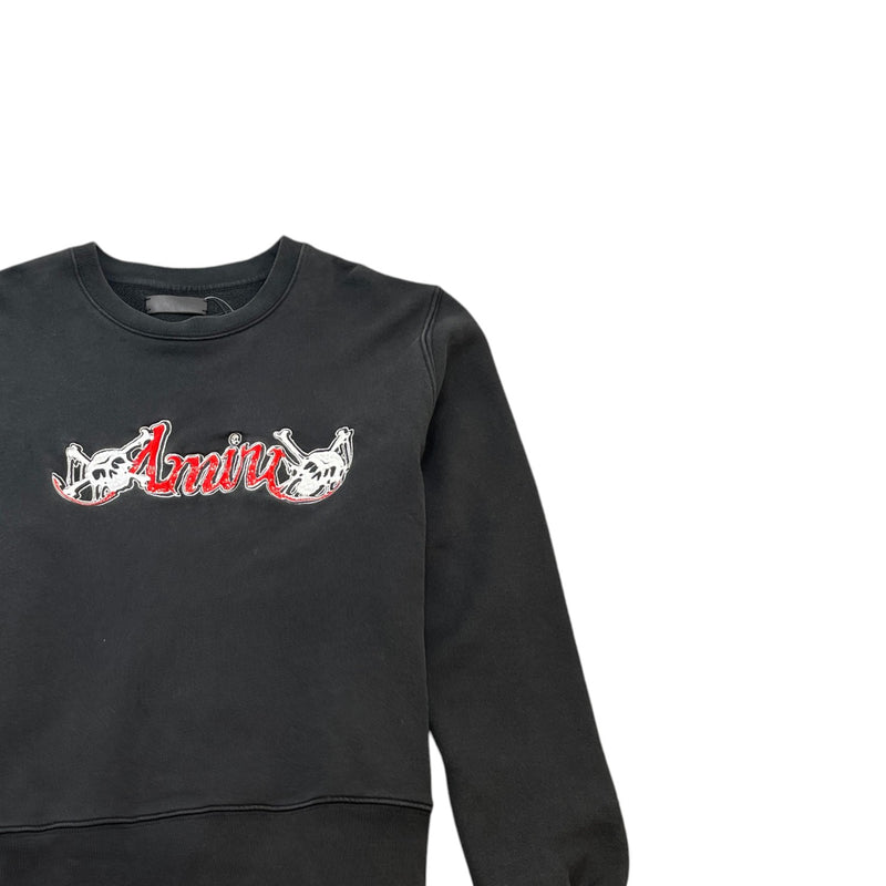 Men's Motley Crue Crewneck Sweatshirt Black Size M