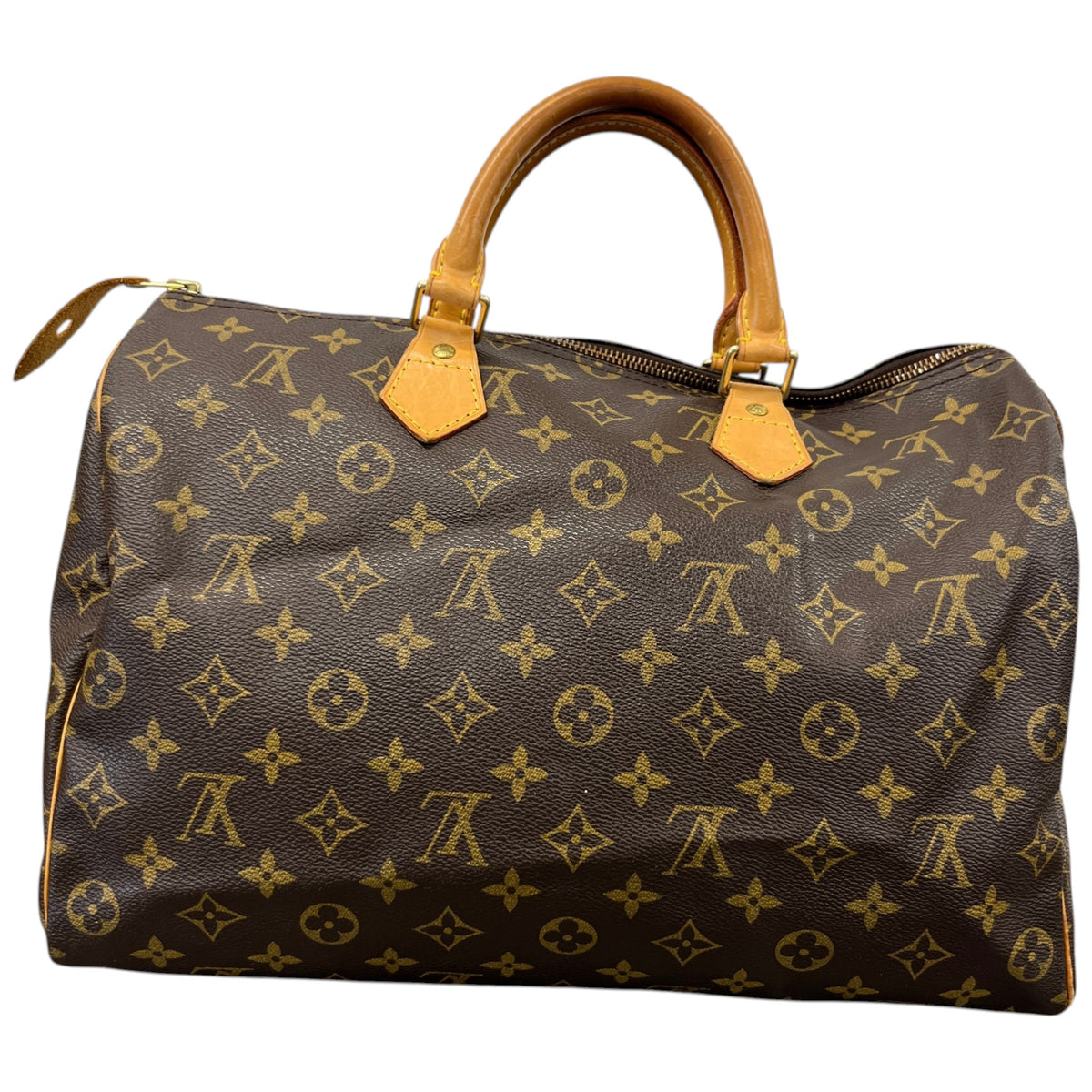 Women's Monogram Speedy 35 Handbag Brown - Photo 4