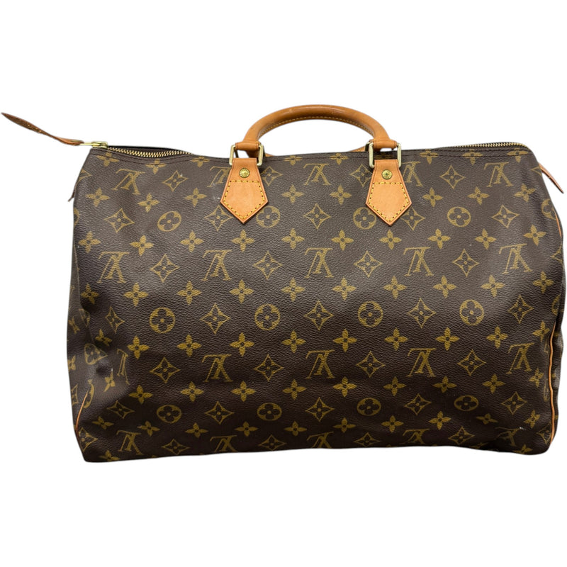 Women's Monogram Speedy 40 Handbag Brown