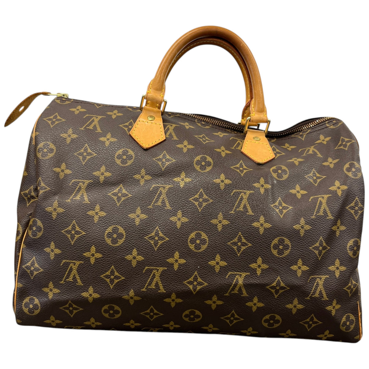 Women's Monogram Speedy 35 Handbag Brown - Photo 8