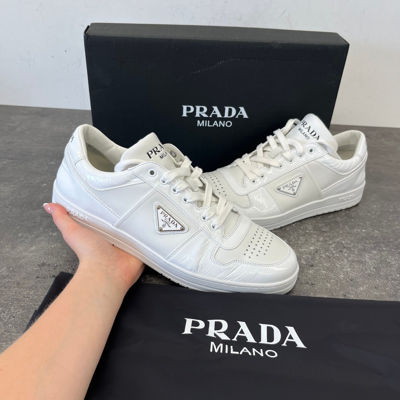 Men's Downtown Low Trainers White Size EU 44 / UK 10 - Photo 12